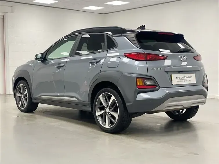 Used Hyundai Kona Premium 177 HP (130 kW) 2019 Silver SUV
