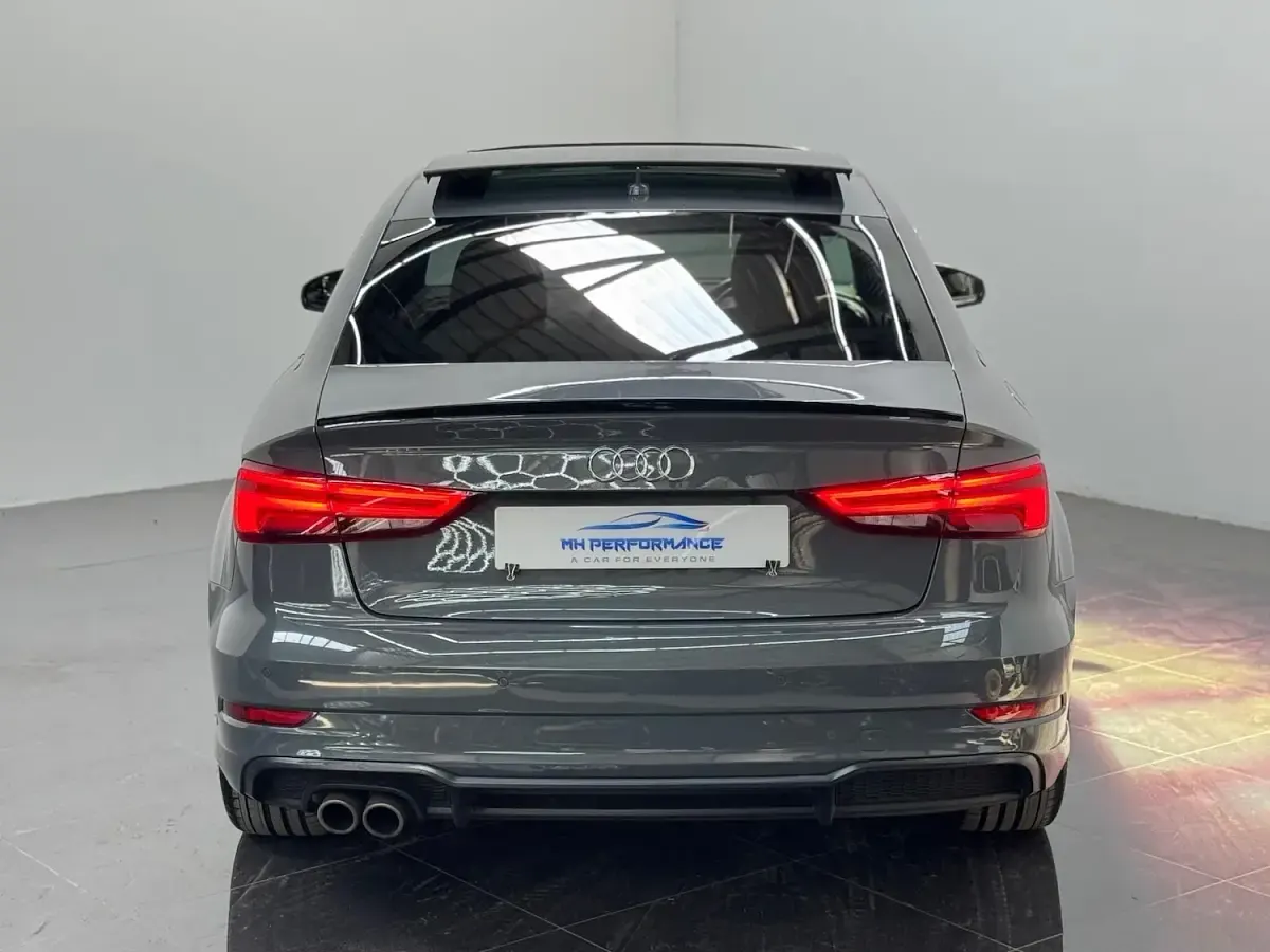 Used Audi A3 Black Edition 150 HP (110 kW) 2018 Grey Sedan