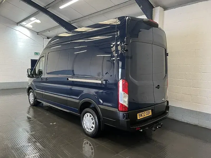 Used Ford Transit Trend 130 HP (95 kW) 2022 Blue Van