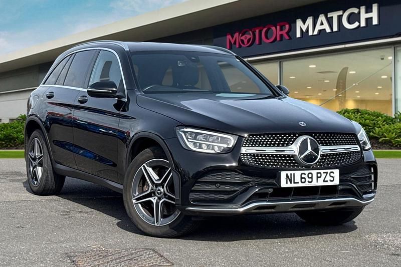 Used Mercedes GLC220 AMG line 2019 Black Estate