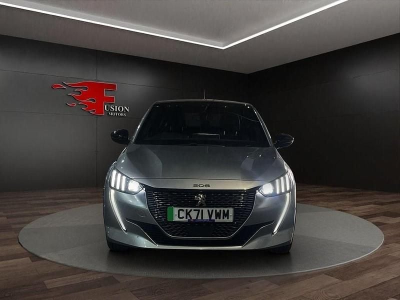 Used Peugeot e-208 Premium 100 kW (136 HP) 2021 Grey Hatchback