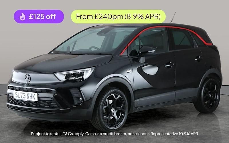 Black Used 2023 Vauxhall Crossland S SUV | £14,467 (Fair price) - Image 1/3