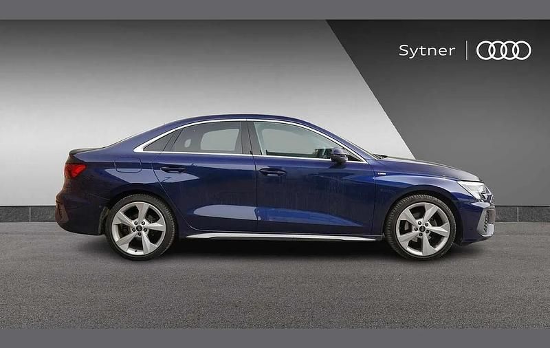 Used Audi A3 S-Line 190 HP (139 kW) 2022 Blue Sedan