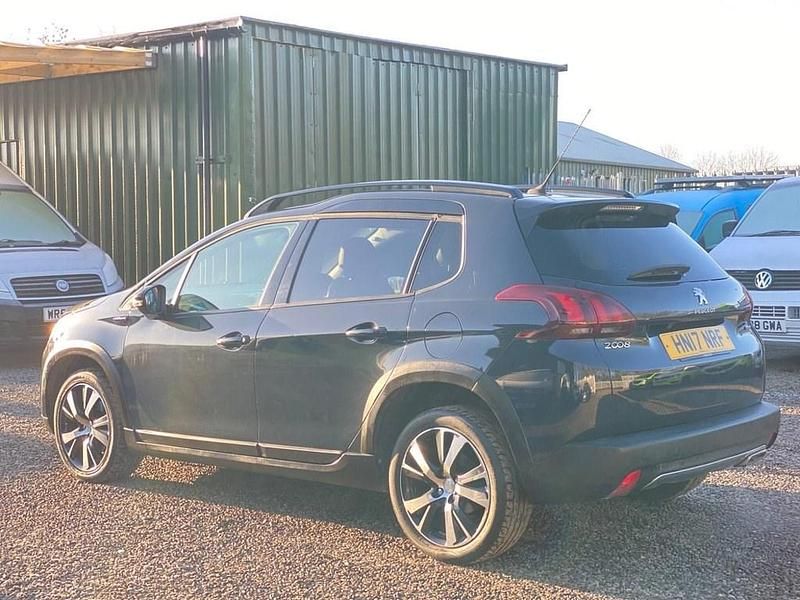 Begagnad Peugeot 2008 GT-line 2017 Grå SUV