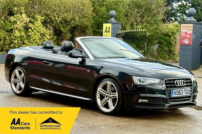 Used Audi A5 Cabriolet S-Line 2013 Black Cabriolet