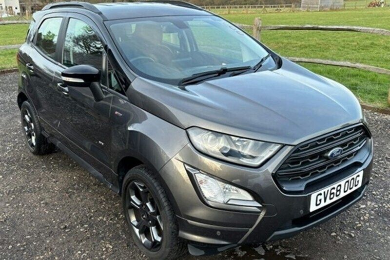 Magnetic grey metallic Used 2018 Ford Ecosport ST-Line SUV | £13,999 (A bit pricey) - Image 1/1