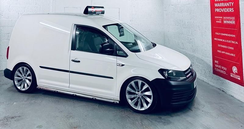 White Used 2016 VW Caddy Trendline MPV | £9,995 (A bit pricey) - Image 1/4