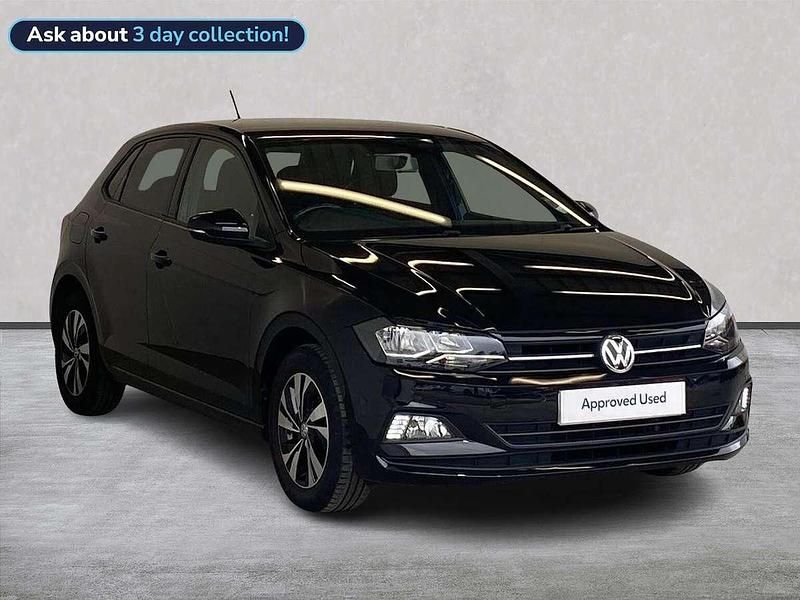 Black Used 2021 VW Polo Match Hatchback | £14,472 (Fair price) - Image 1/4