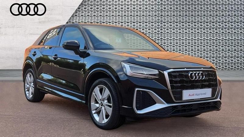Black Used 2022 Audi Q2 S-Line SUV | £22,805 (A bit pricey) - Image 1/4