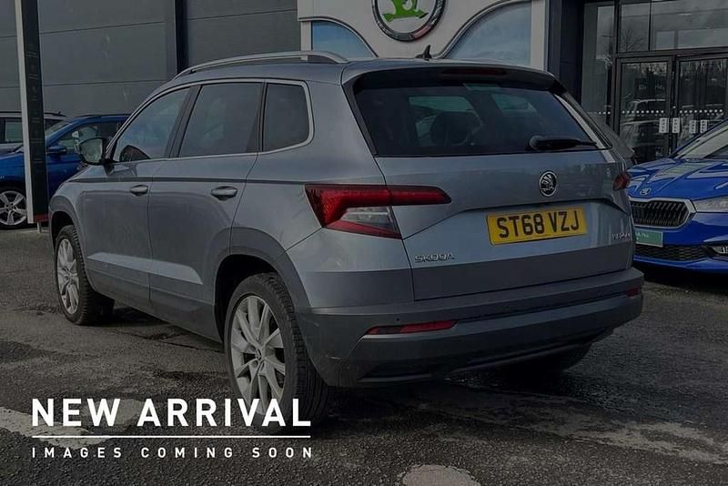 Used Skoda Karoq SE L 150 HP (110 kW) 2019 Business grey metallic SUV