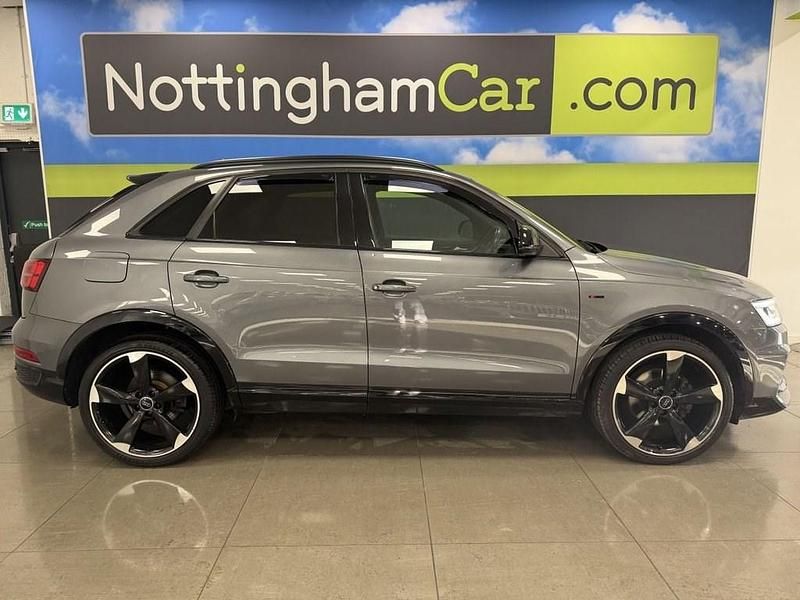 Used Audi Q3 Black Edition 184 HP (135 kW) 2017 Grey SUV