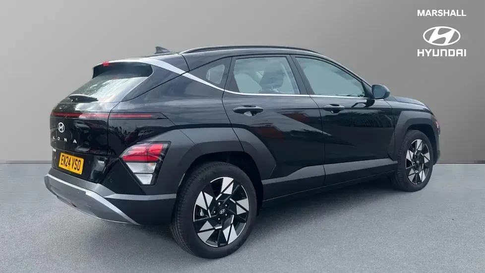 Used Hyundai Kona Advanced 141 HP (103 kW) 2024 Abyss black SUV