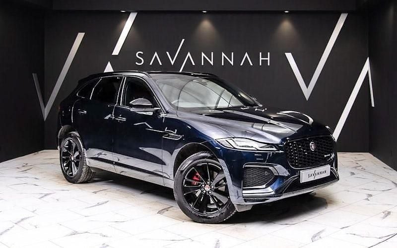 Blue Used 2022 Jaguar F-Pace R-Dynamic SUV | £34,990 (Fair price) - Image 1/4