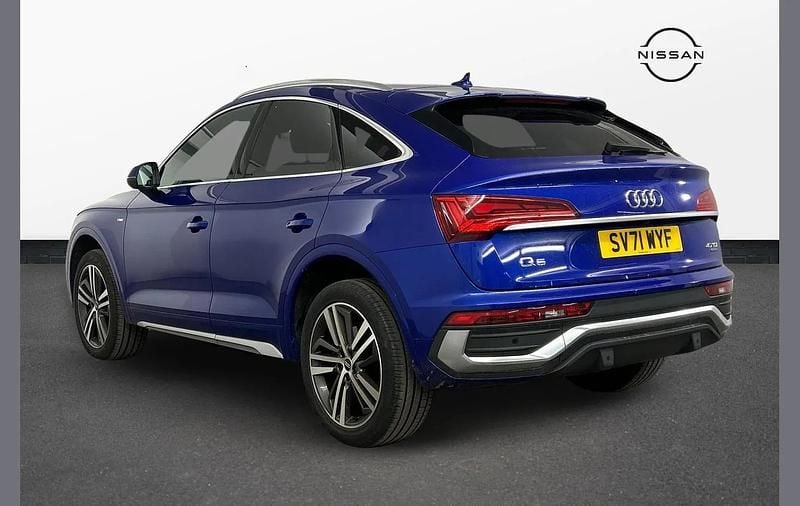 Used Audi Q5 Sportback S-Line 200 HP (147 kW) 2021 Blue SUV