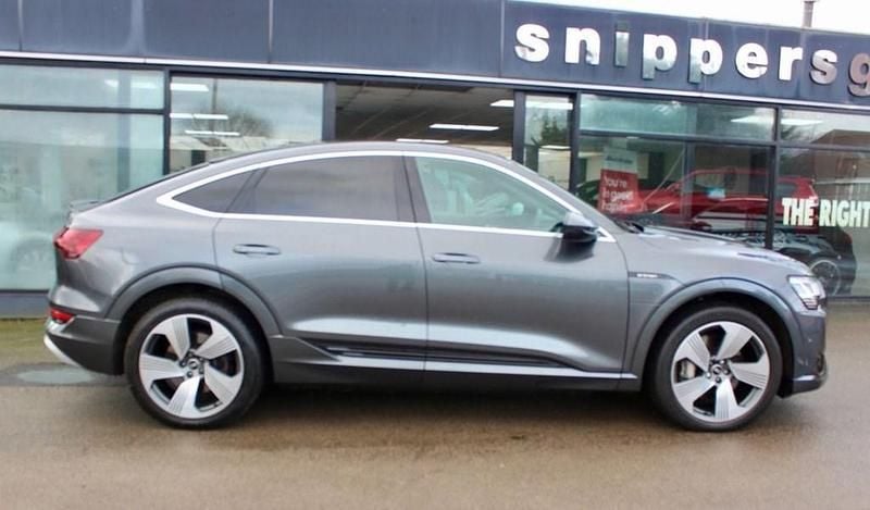 Used Audi e-tron S-Line 300 kW (408 HP) 2022 Grey SUV