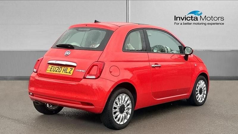 Used Fiat 500 Lounge 70 HP (51 kW) 2020 Pink Hatchback