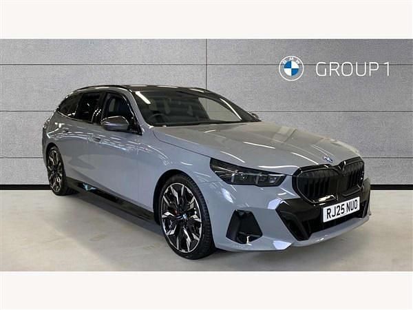 Blue Used 2025 BMW 530e M Sport Estate | £59,995 - Image 1/4