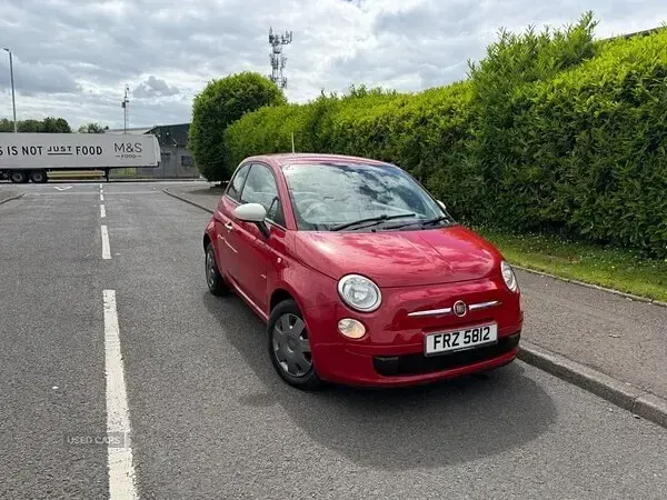 Used Fiat 500 69 HP (50 kW) 2013 Red Hatchback