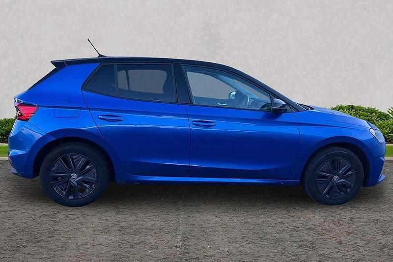 Used Skoda 110 R Colour Edition 81 HP (59 kW) 2023 Race blue metallic black body / magic pearl effect roof Hatchback