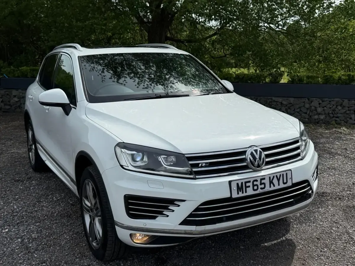 Used VW Touareg R-line 262 HP (192 kW) 2015 White SUV