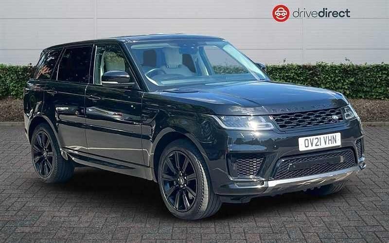 Black Used 2021 Land Rover Range Rover Sport HSE SUV | £32,491 (Super price) - Image 1/4
