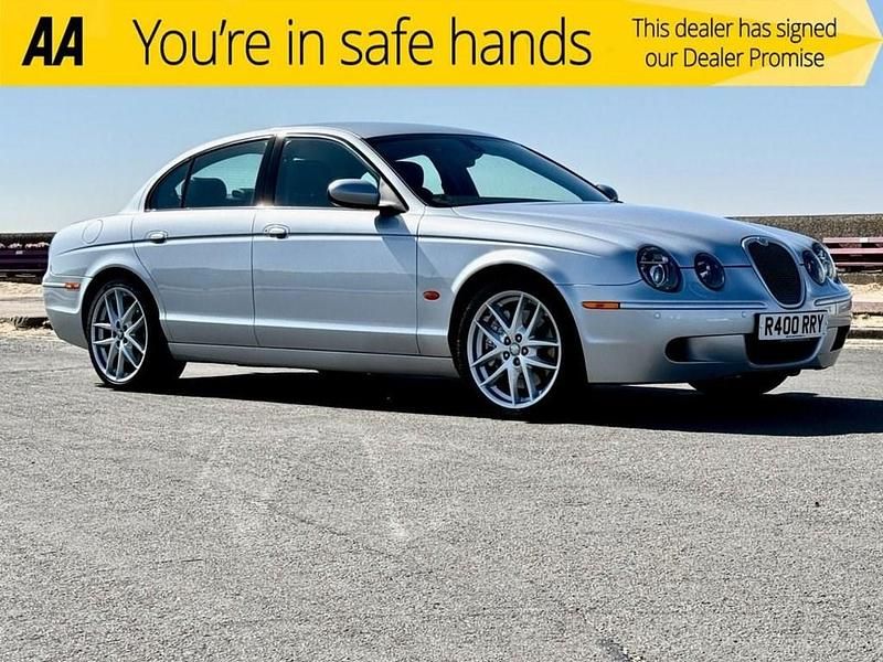 Used Jaguar S-Type R 400 HP (294 kW) 2006 Silver Sedan