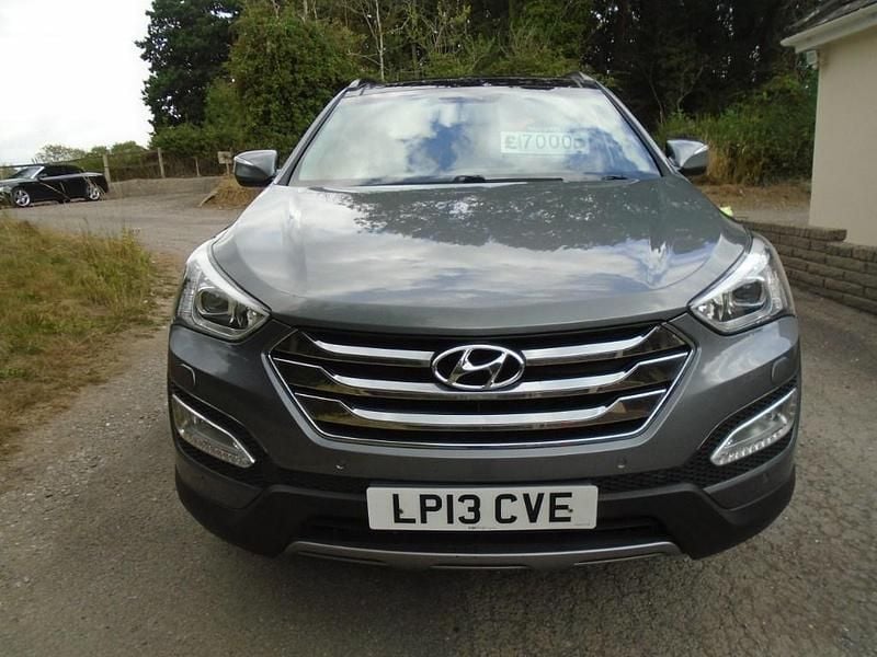 Used Hyundai Santa Fe Premium SE 194 HP (142 kW) 2013 Silver SUV