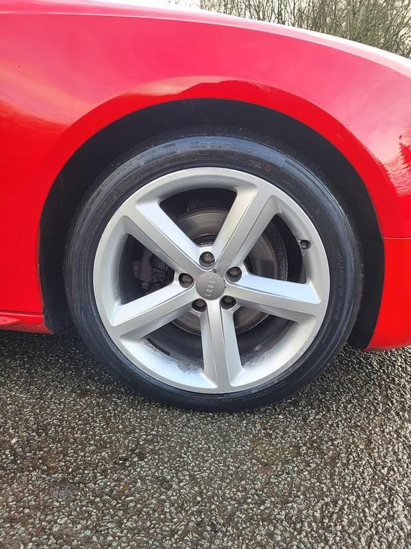 Used Audi A5 Cabriolet S-Line 170 HP (125 kW) 2010 Red Cabriolet