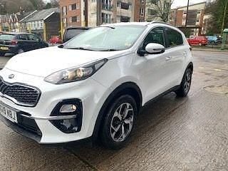 Usado Kia Sportage 177 HP (130 kW) 2019 Branco SUV