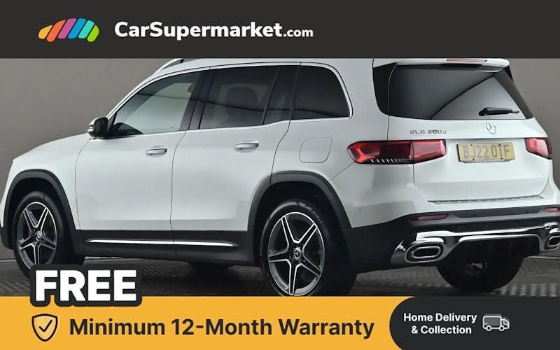 Used Mercedes GLB200 AMG Line Premium 150 HP (110 kW) 2022 White SUV