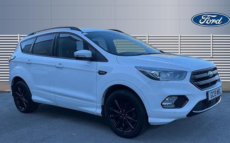 White Used 2019 Ford Kuga ST-Line SUV | £11,535 (Good price) - Image 1/4