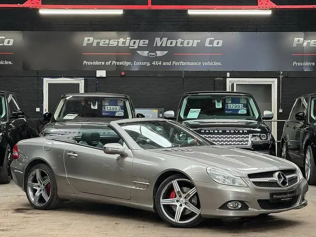 Used Mercedes SL350 2008 Silver Cabriolet