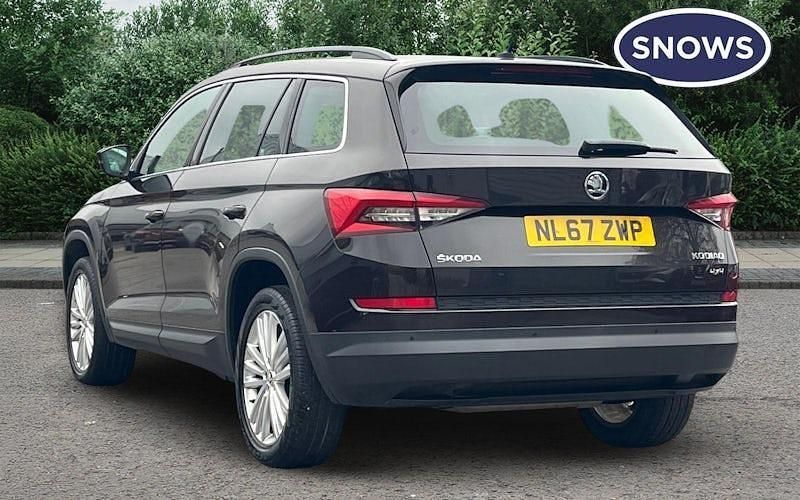 Used Skoda Kodiaq SE L 180 HP (132 kW) 2017 Brown SUV