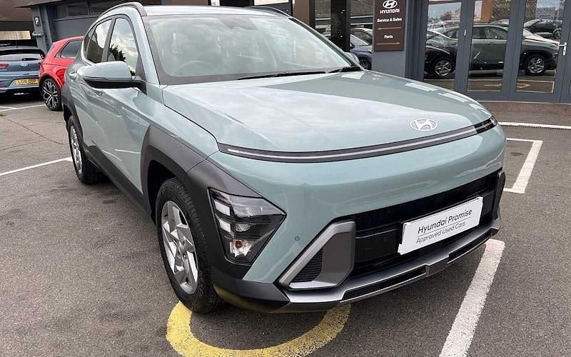 Green Used 2023 Hyundai Kona Advanced SUV | £21,309 (A bit pricey) - Image 1/4