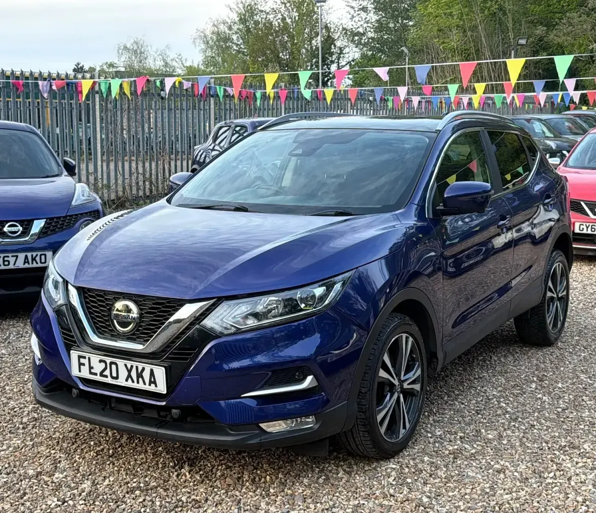 Used Nissan Qashqai N-Connecta 160 HP (117 kW) 2020 Blue SUV