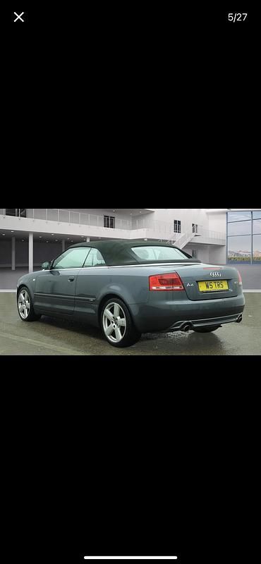 Used Audi A4 Cabriolet S-Line 2006 Grey Cabriolet