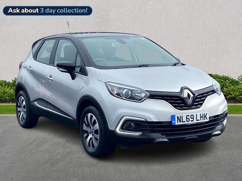 Silver/black Used 2019 Renault Captur Play SUV | £8,999 (Good price) - Image 1/4