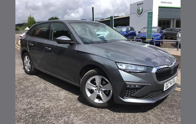 Grey Used 2024 Skoda Scala SE Hatchback | £17,995 (Expensive) - Image 1/4