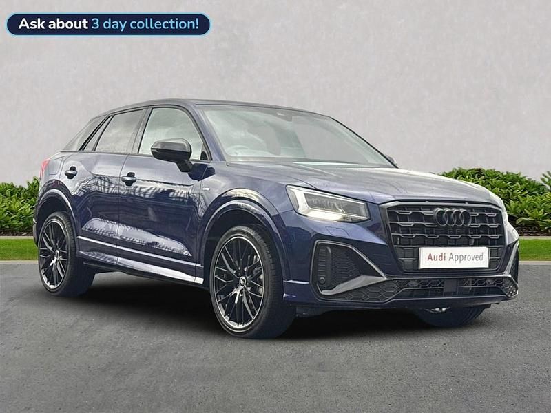 Blue Used 2025 Audi Q2 Black Edition SUV | £30,633 (Expensive) - Image 1/4