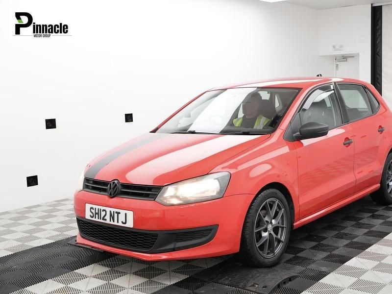 Red Used 2012 VW Polo S Hatchback | £3,995 (Good price) - Image 1/3