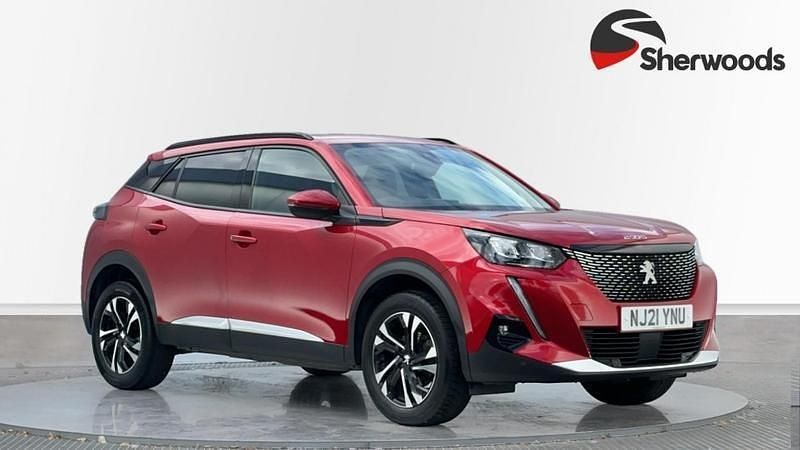 Elixir red Used 2021 Peugeot 2008 Allure Premium SUV | £11,990 (Fair price) - Image 1/4