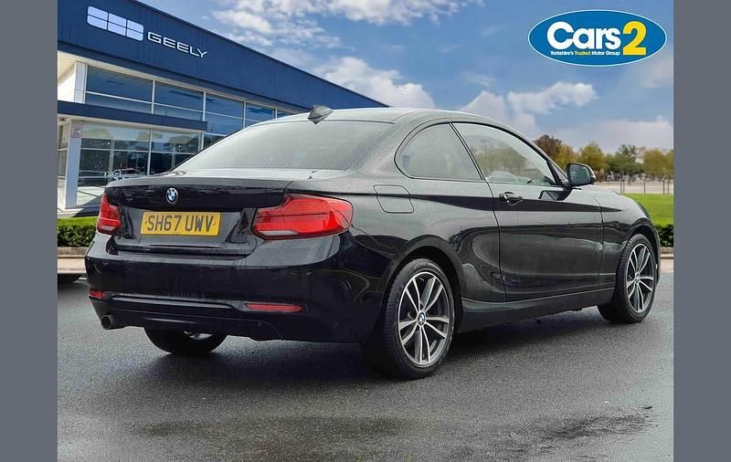 Used BMW 218 Sport Line 147 HP (108 kW) 2017 Black Coupe
