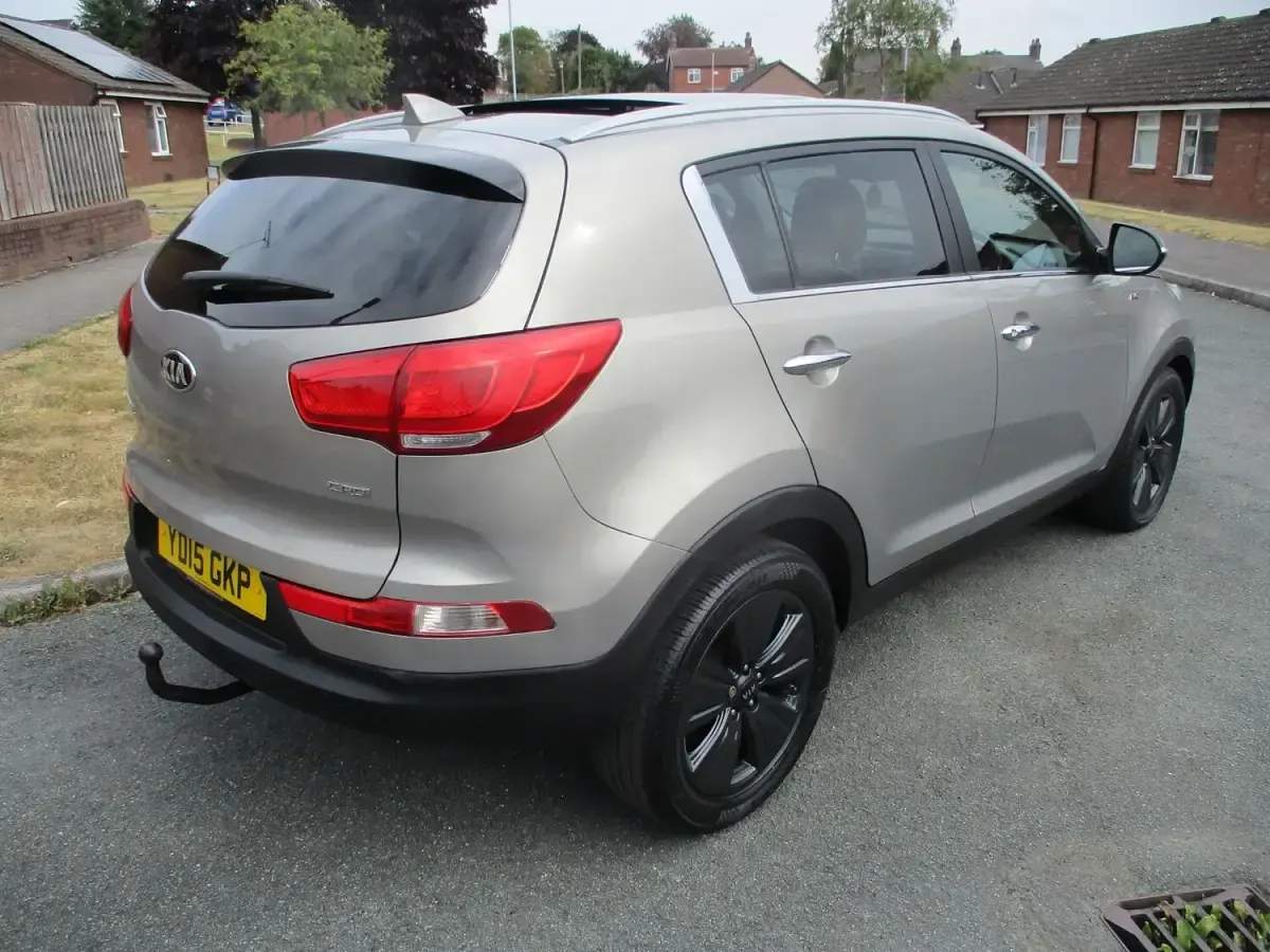 Used Kia Sportage 136 HP (100 kW) 2015 Silver SUV