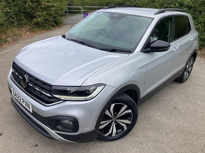 Used VW T-Cross Black Edition 2022 Silver SUV