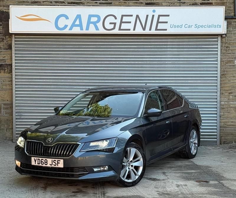 Grey Used 2019 Skoda Superb SE L Executive Hatchback | £11,495 (Good price) - Image 1/4