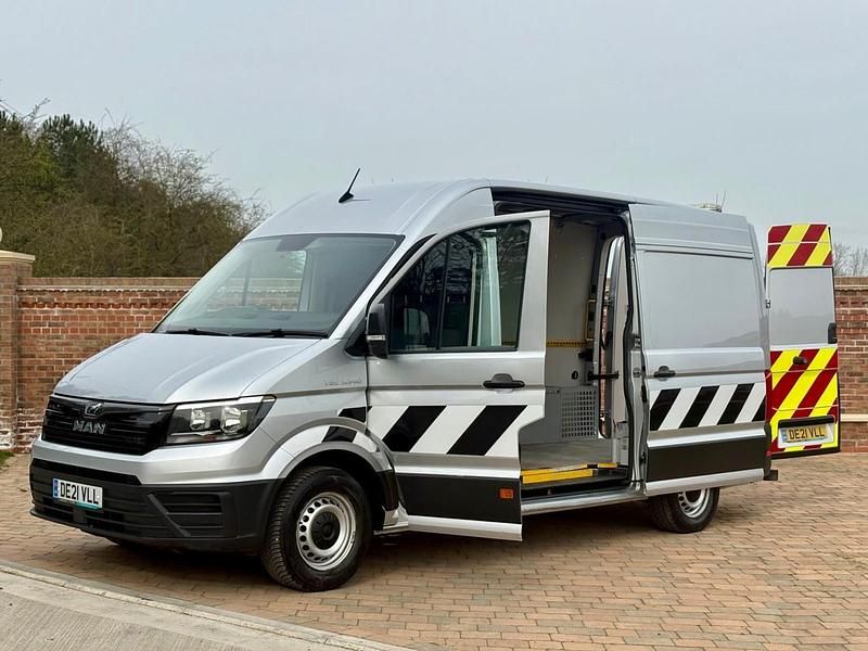 Used MAN TGE 2021 Silver Van
