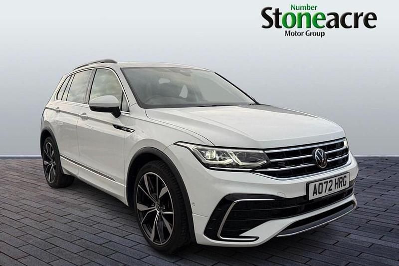 Used VW Tiguan R-line 187 HP (137 kW) 2022 White SUV