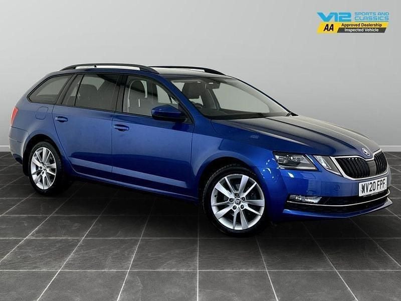 Blue Used 2020 Skoda Octavia SE L Estate | £9,295 (Good price) - Image 1/2