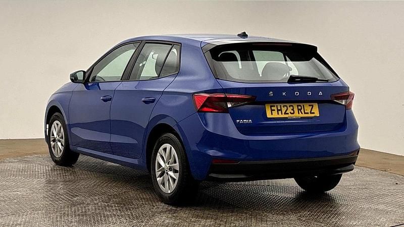 Gebraucht Skoda Fabia Comfort 59 PS (43 kW) 2023 Blau Kleinwagen