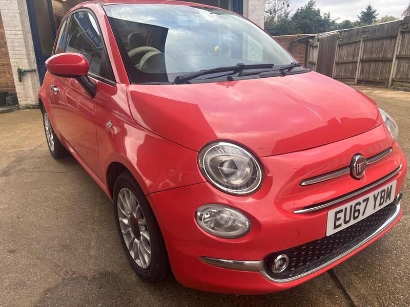 Used Fiat 500 Pop Star 69 HP (50 kW) 2017 Pink Hatchback